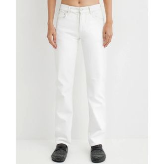Haikure Straight Fit Jeans, female, White, W25, Cleo Relaxed Fit Jeans