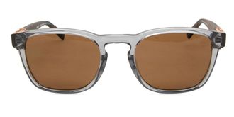 Timberland TB00007 Polarized 20H Mens Sunglasses Grey Size 52
