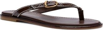 Stuart Weitzman Park Thong Sandal in Walnut at Nordstrom, Size 7.5