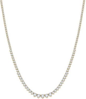 Untamed Petals Mayfair Tennis Necklace in Gold at Nordstrom