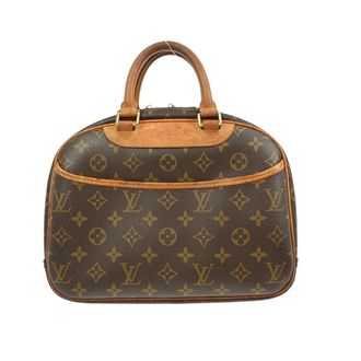 Louis Vuitton Trouville Handbag Monogram Canvas Brown Canvas Handbag (Pre-Owned)