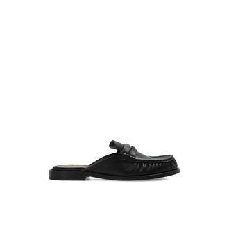 Burberry Mules, female, Black, Size: 7 1/2 US Slip-on Mule