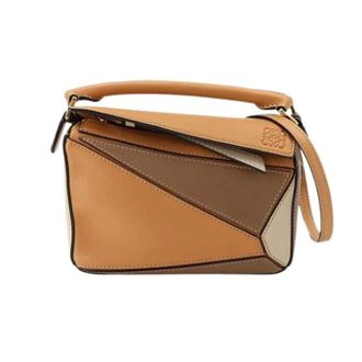 Loewe Pre-owned Cross Body Bag - Dames - Pre-owned - Bruin - Maat: ONE Size Leer