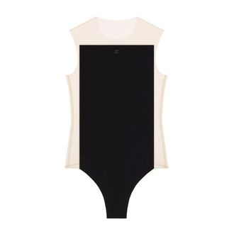 Courr&egrave;ges Dames, Tops, Zwart, Maat: S