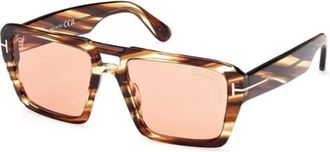 Tom Ford unisex, Accessoires, Bruin, Maat: 56 MM
