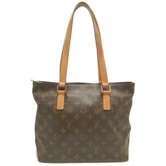 Louis Vuitton Brown Monogram Canvas Tote Bag (Pre-Owned)