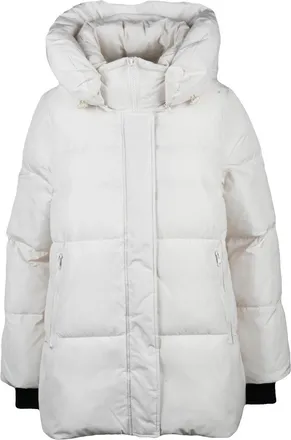 Canadian White Polyamide Down Jacket