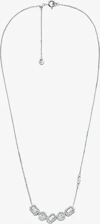 Michael Kors Precious Metal-Plated Sterling Silver Pav&eacute; Necklace