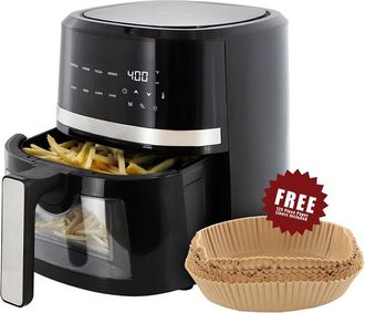 MegaChef 4Qt Electric Air Fryer With Window