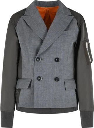 sacai Mujer, Chaquetas, Multicolor, Talla: S