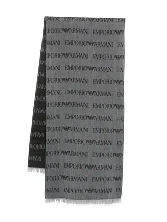 Emporio Armani Scarf Classic Wool Wool Classic Scarf