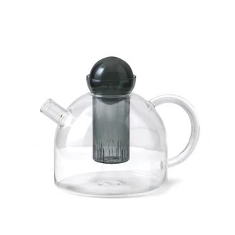 Ferm Living Still Teekanne 1,25 l, klar / rauchgrau