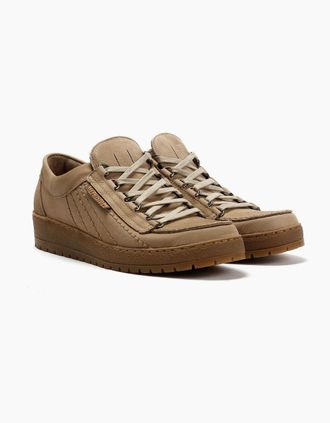 Mephisto Mens Mephisto Rainbow Sportbuck 1932/35 Leather Mens Sand Shoes - Cream - Size: UK 10 / eu 45 / us 10.5