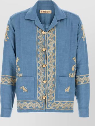 Baziszt cotton shirt jacket