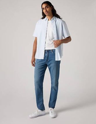 Levi's 512 Slim Taper Lightweight Linen+ Denim Jeans - Mens - 29X32 - Blue