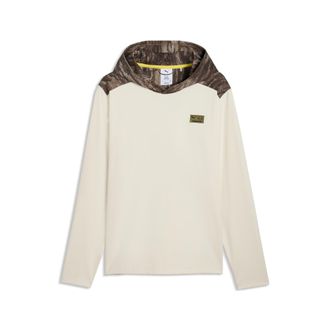 Puma Felpa con cappuccio da golf PUMA x REALTREE CLOUDSPUN Tech da uomo, Accessori, Bianco, XXL