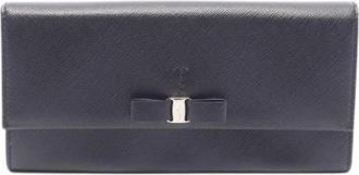 Ferragamo Pre-owned Long wallet (bi-fold) - - Pre-owned - Donna - Nero - ONE SIZE
