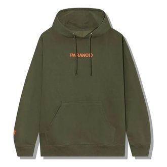 ANTI SOCIAL SOCIAL CLUB x UNDEFEATED Paranoid Hoodie Olive ASSC027