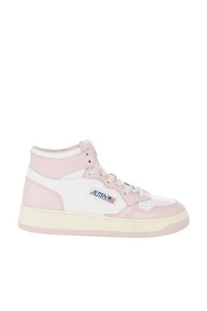 Autry Pink High-top Medalist Sneakers