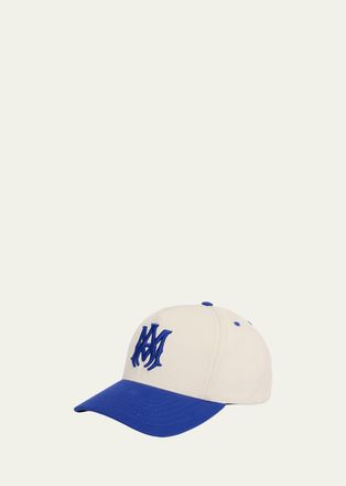 Amiri Mens MA Two-Tone Baseball Cap