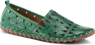 Spring Step Fusaro Flat in Green at Nordstrom, Size 6.5-7Us