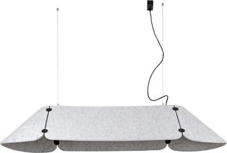 Faro Barcelona Faro Fonovia - Colgantes De Barra Recta Led Integrados Gris, 3000k