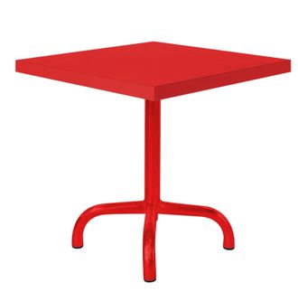 Schubiger M&ouml;bel Metall-Beistelltisch S&auml;ntis Quadratisch