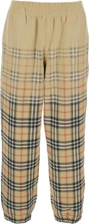Burberry Trainingsbroeken - Heren - Sweatpants - Beige - M - Broeken