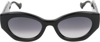 Gucci Sunglasses Gucci Gg1553 S 001 Black Crystal Grey /21/145
