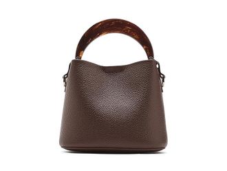 Dune London Dharla Cross Body Womens Handbags Brown, Leather