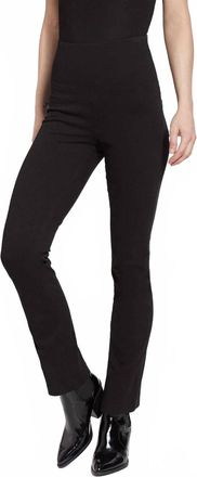 Lyss&eacute; Denim Straight Leg Jean In Black