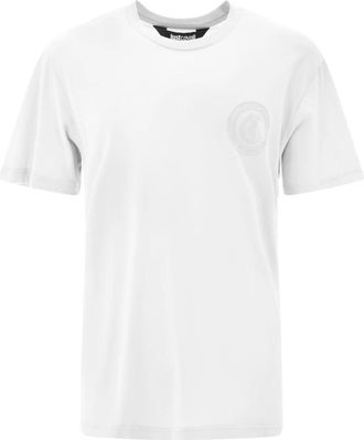 Just Cavalli T-shirts en Polos - Heren - T-shirts - Wit - S - Tops