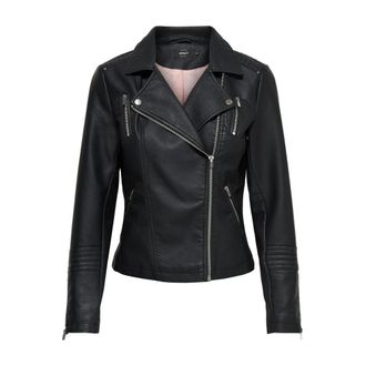 Only Moto Jas - Dames - Zomerjassen - Zwart - 2XS - Jassen