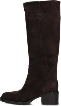 Elena Iachi Schoenen, Dames, Bruin, 41 EU, Su&egrave;de, E4412 Over-knee Laarzen