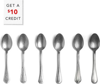 Mepra Original Vintage 6Pc Coffee Spoon Set With $10 Credit