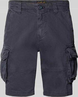 Superdry Straight Fit Shorts mit Cargo-Taschen Modell Core in Marine, Gr&ouml;&szlig;e 28
