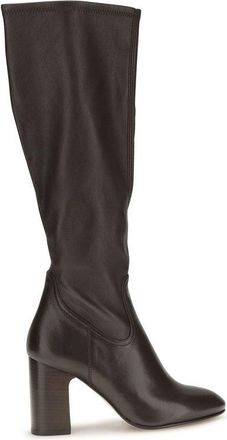 Stuart Weitzman Calf Leather Bos Taurus High Heel Womens Boots