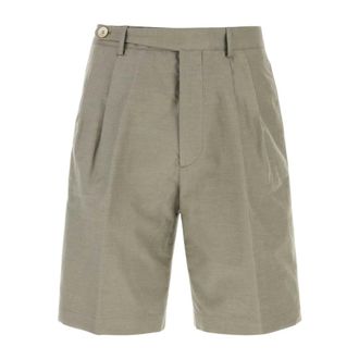 Brunello Cucinelli Brunello Cucinelli, Casual Shorts, male, Gray, Size: M Bermuda Shorts