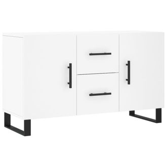 vidaXL Aparador De Madera De Ingenier&iacute;a Blanco 100x36x60 Cm Vidaxl