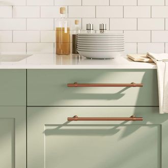 vidaXL Maniglie per Mobili 20 pz Bronzo 224 mm in Acciaio Inox - Vidaxl