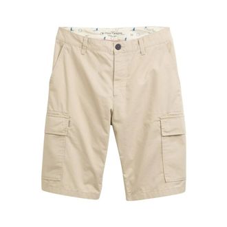 Tom Tailor Heren, Korte broeken, Beige, Maat: W38