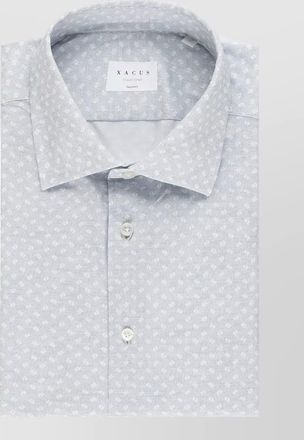 Xacus printed long-sleeve shirt