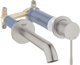 GROHE Mezclador De Lavabo De Pared Essence Talla M Supersteel - Grohe