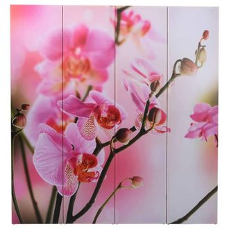 Berkfield Home Folding Room Divider 160x170 cm Flower