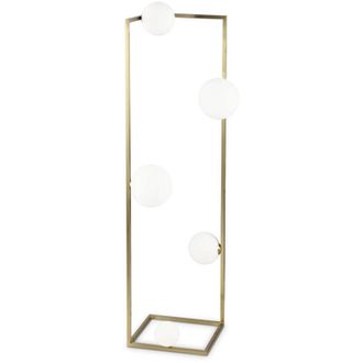 Ideal Lux Angolo L&aacute;mpara De Pie 5 Luces Lat&oacute;n, Interruptor Empotrado - Ideal Lux