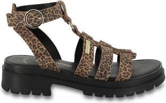 Les Tropeziennes Leren sandalen met dikke zool Toboleo