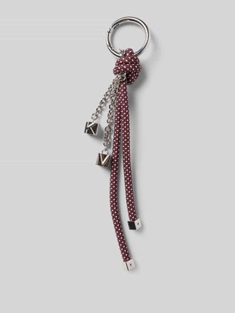 Michael Kors Taschenanh&auml;nger mit Label-Applikationen Modell CHARMS NOVELTY in Bordeaux, Gr&ouml;&szlig;e 1