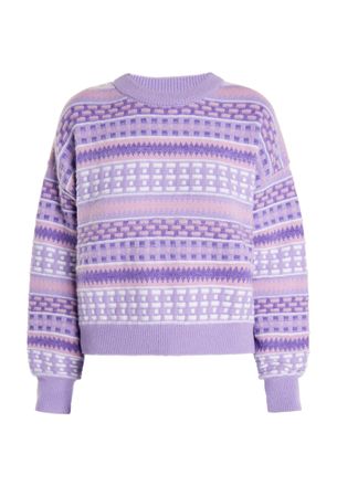 Izia Jumper Dames Lila veelkleurig