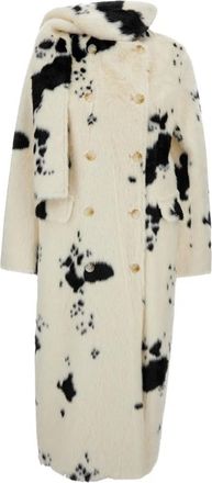 Stand Studio Mujer, Abrigos, Blanco, Talla: M