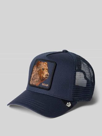 Goorin Brothers Trucker Cap mit Motiv-Patch Modell bear in Marine, Gr&ouml;&szlig;e 1